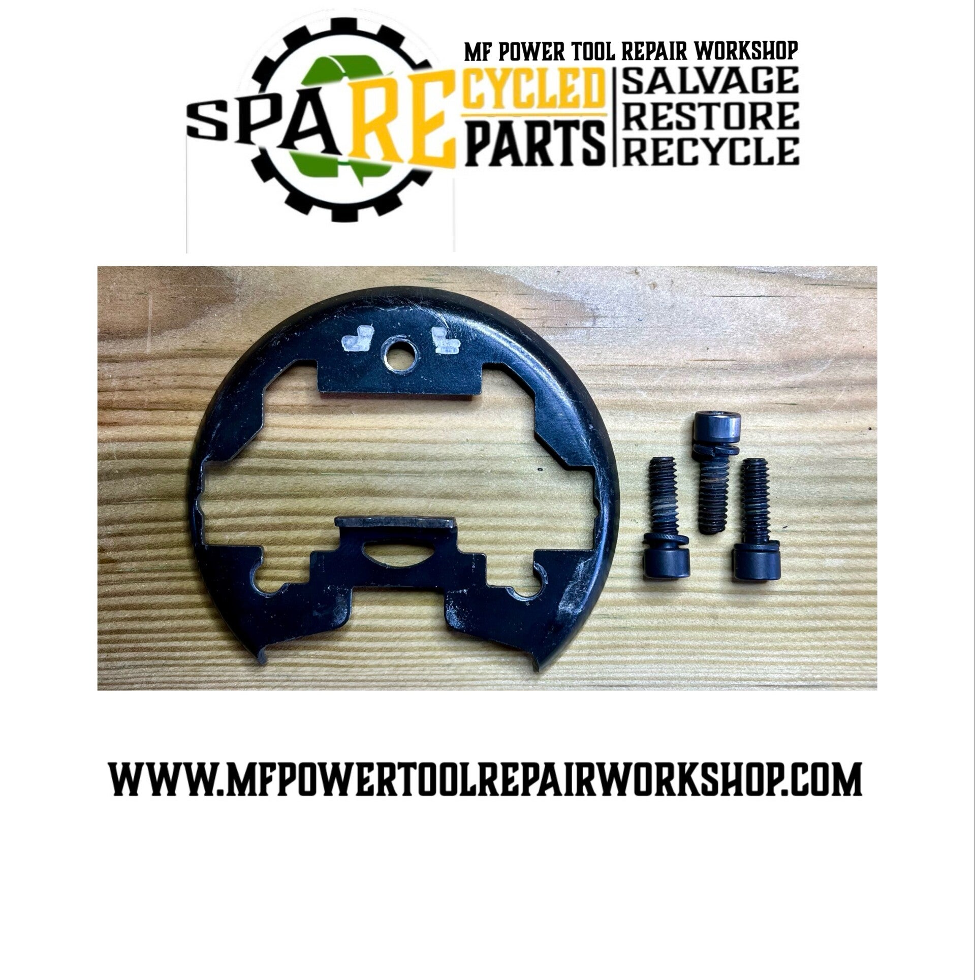 Restored Paslode Retainer Ring Sleeve including Screws x 3 Paslode Part No. 902240 / 900593