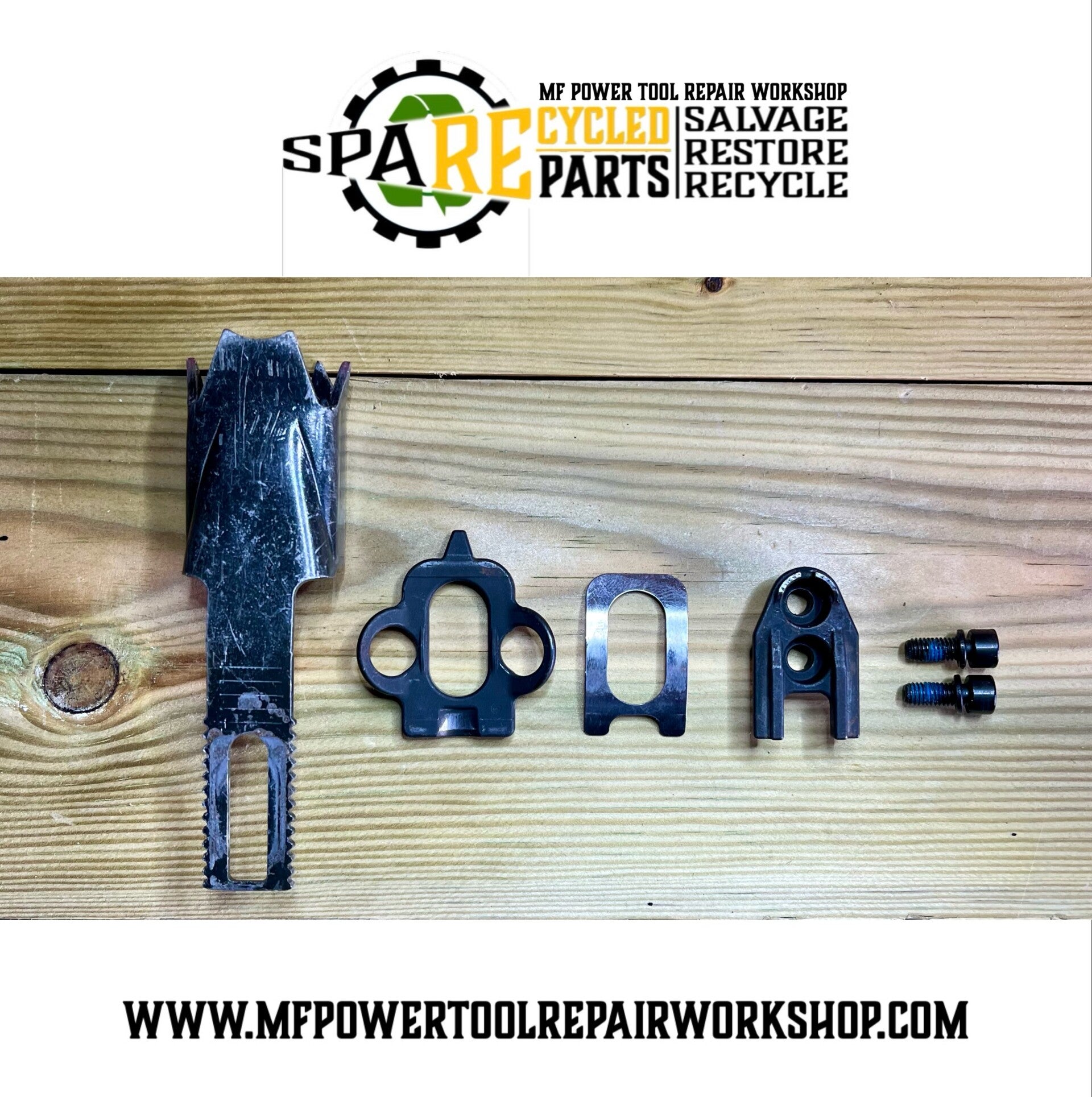 Restored Paslode Lower Probe For IM350+ - 902225 complete with Spacer 901241, Flat Spring 901238, Lower Probe Screws 900592, Tie Bar  401380 & Probe Stop 901240.