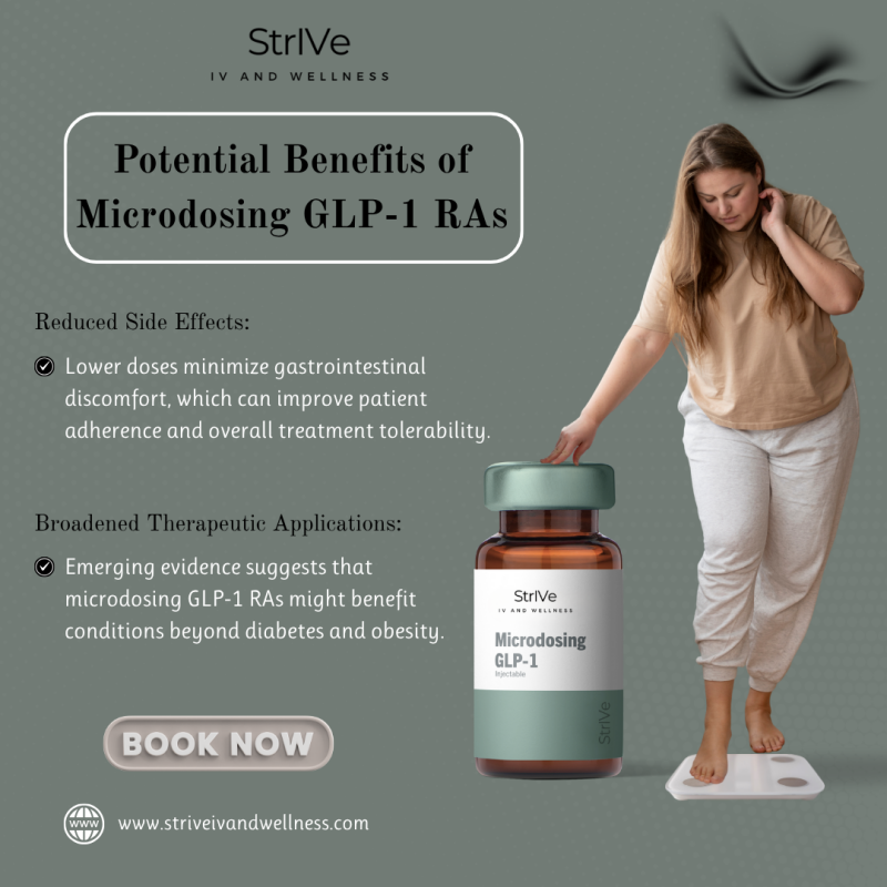 Microdosing of GLP-1's