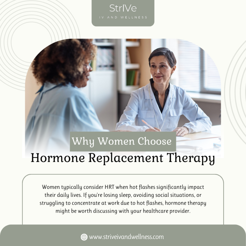 Why Women Choose Hormone Replacement Therapy