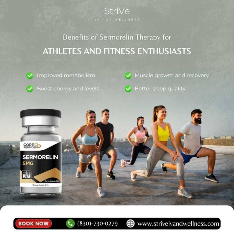 Benefits of Sermorelin Therapy for Athletes and Fitness Enthusiasts