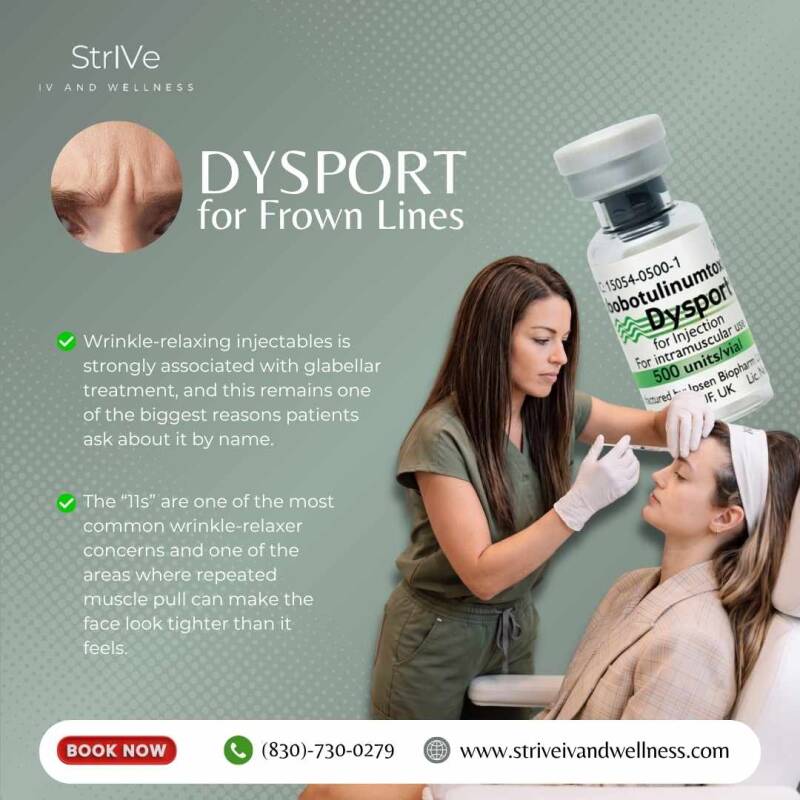 Dysport for Frown Lines in New Braunfels, TX