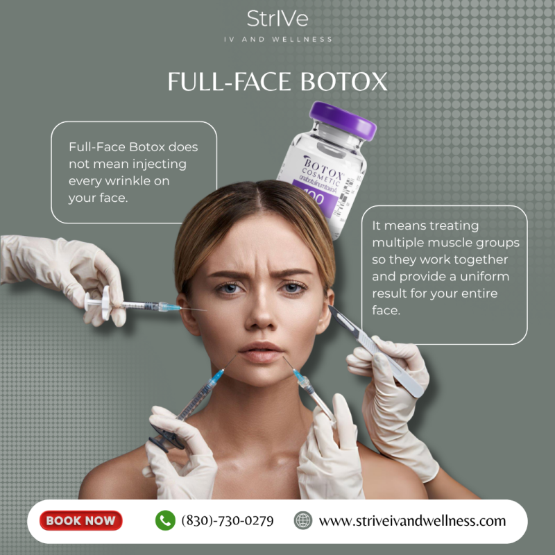 Full-Face Botox in New Braunfels, TX