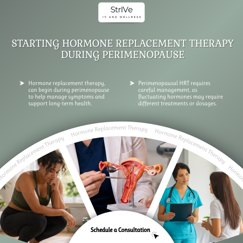 Starting Hormone Replacement Therapy During Perimenopause