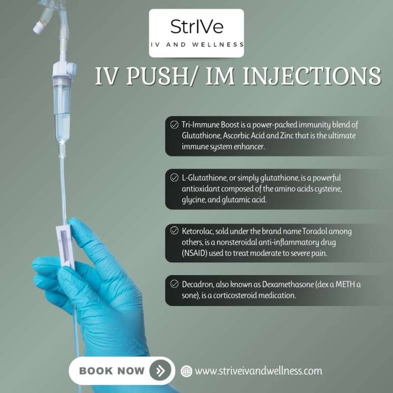 IV Push/ IM injections