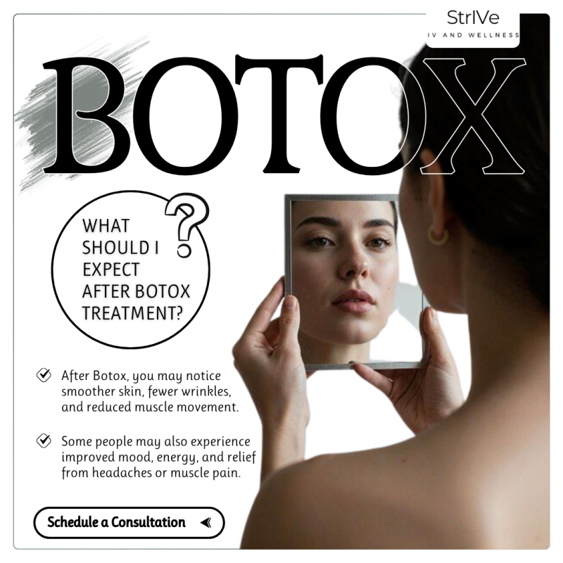 What should I expect after Botox treatment?