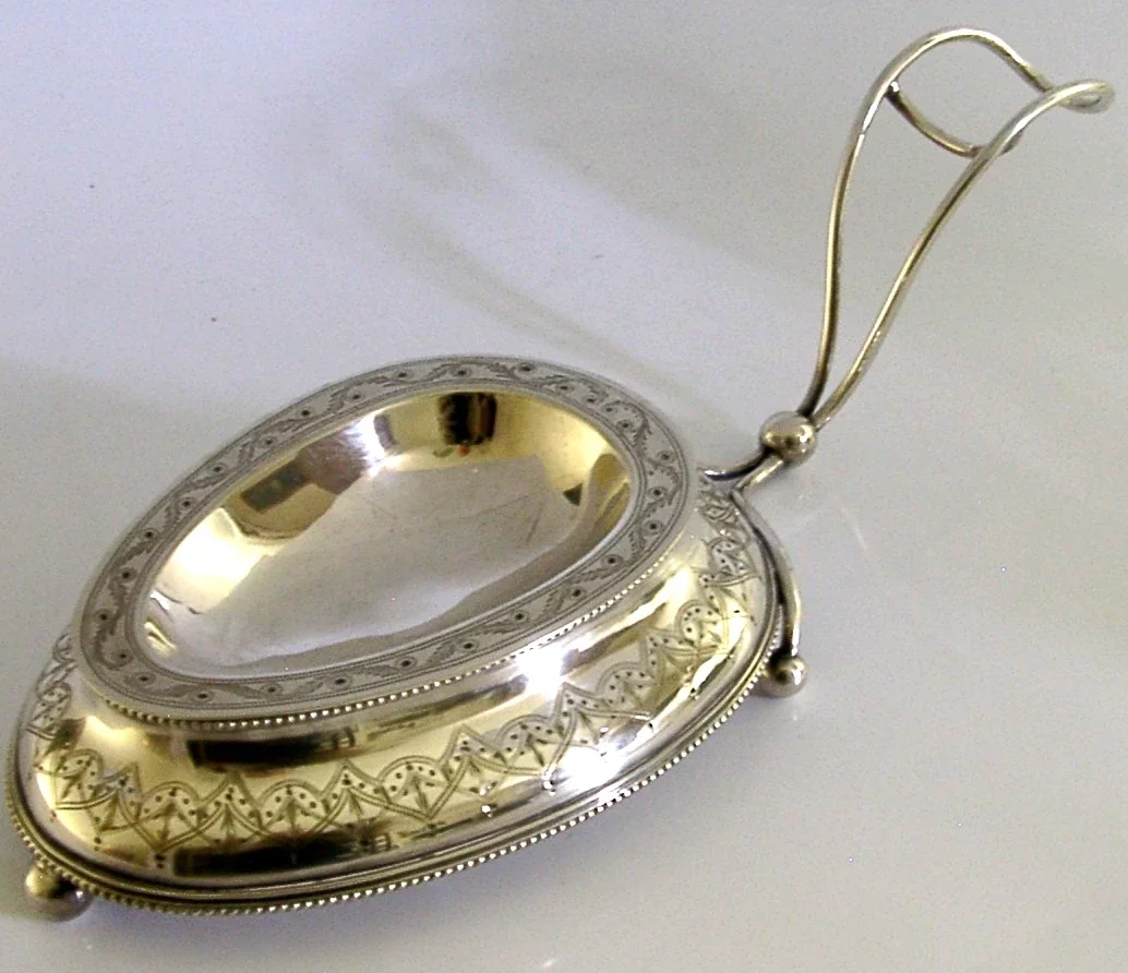 ANTIQUE RARE VICTORIAN ANTIQUE SILVER PLATED SERVING SPOON WARMER c1880 ENGLISH