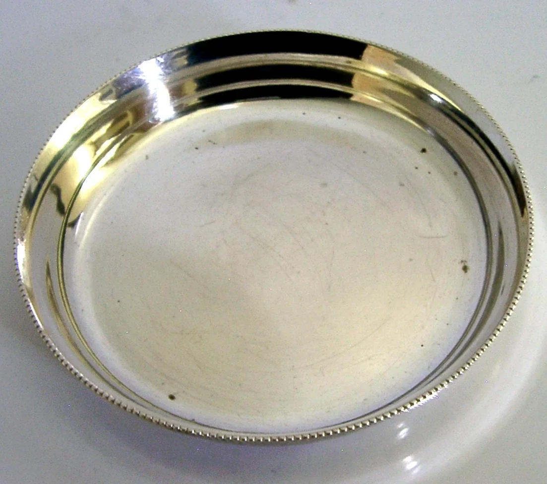 HEAVY 52g 1956 SOLID STERLING SILVER DISH