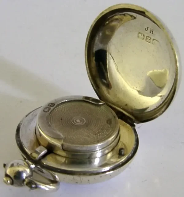 ANTIQUE STERLING SILVER SOVEREIGN CASE HOLDER 1899 VICTORIAN