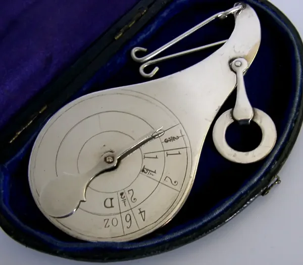 RARE ANTIQUE CASED SET of SILVER PLATED POSTAL SCALES c1860's VICTORIAN ANTIQUE
