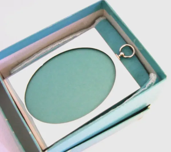 QUALITY TIFFANY & Co STERLING SILVER PHOTO PICTURE FRAME 1991 BOXED 90g