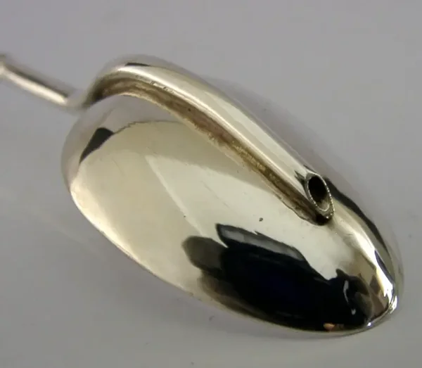 ASPREY STERLING SILVER COCKTAIL STRAW MAKING MIXER BARWARE 1983 MINT ENGLISH