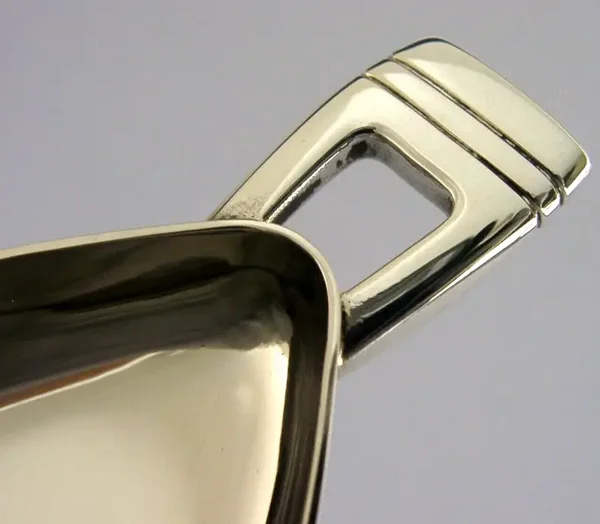 MODERN MINT ENGLISH STERLING SILVER CASED CADDY SPOON LONDON 2012