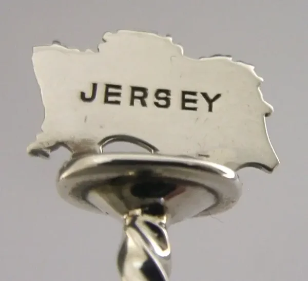 JERSEY STERLING SILVER COMMEMORATIVE LIBERATION SPOON 1995 24g