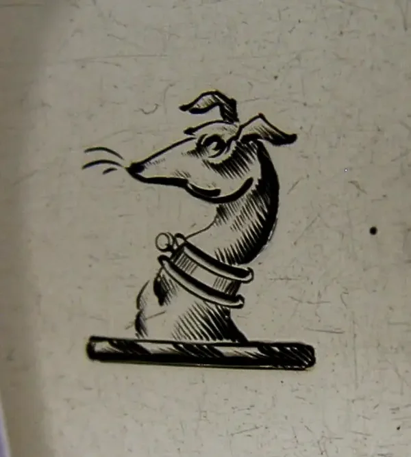 ENGLISH 148g STERLING SILVER BASTING SPOON CHAMBERS or MARTIN CREST 1908 ANTIQUE