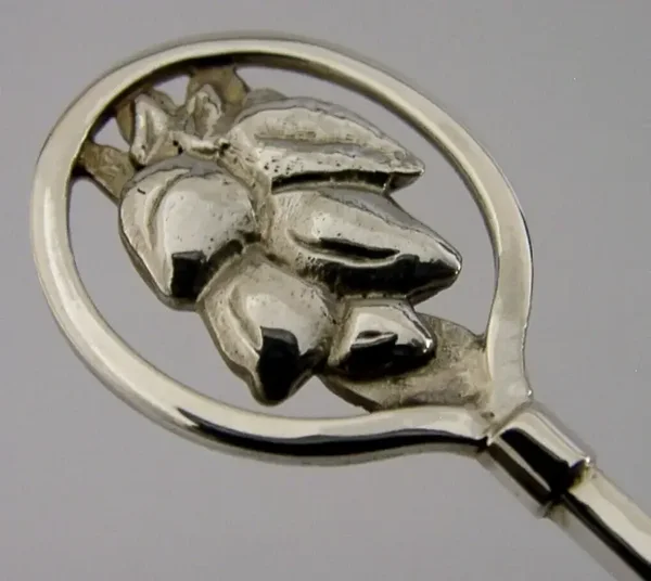 HAND MADE SOLID SILVER SPOON LONDON 2007 ARTS & CRAFTS CFL