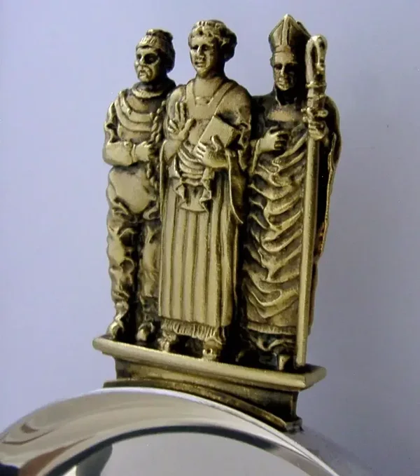 AURUM 220g STERLING SILVER WINCHESTER CATHEDRAL BOWL 1979 AURUM HECTOR MILLER