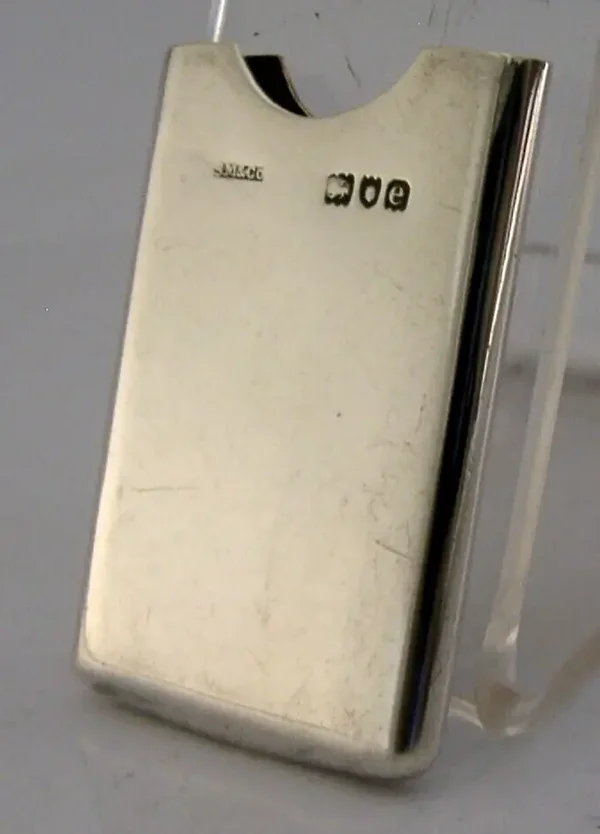 RARE SAMPSON MORDAN STERLING SILVER MEDICAL PLASTER CASE HOLDER 1900