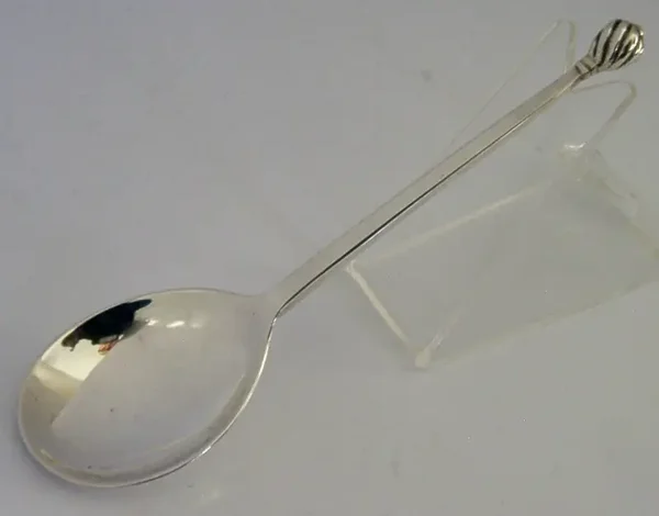16th CENTURY COPY of an ENGLISH STERLING SILVER WRYTHEN SPOON 1933 GARRARDS