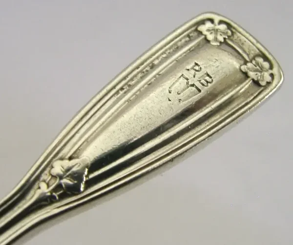 RARE TIFFANY & Co STERLING SILVER BUTTER KNIFE c1909 ANTIQUE AMERICAN 24g