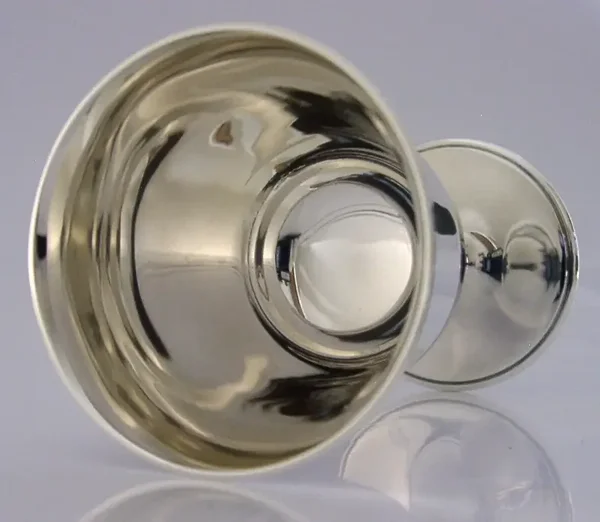 MINT STERLING SILVER WINE GOBLET CHALICE CUP 1973 BARWARE 102g