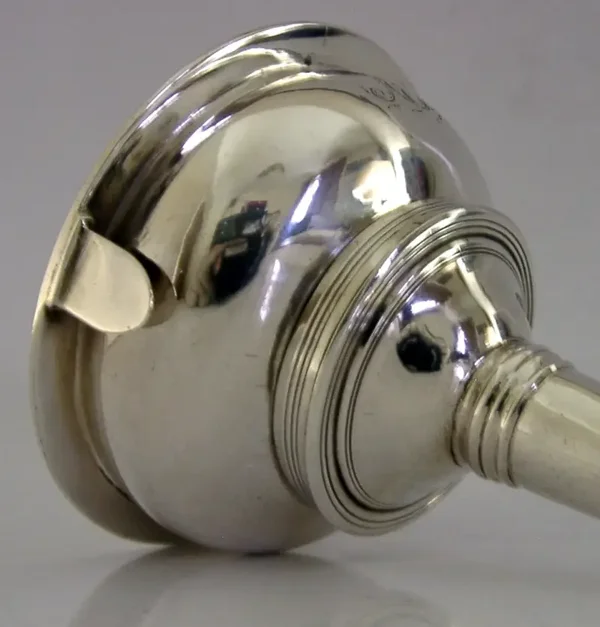 BATEMAN GEORGIAN ENGLISH STERLING SILVER WINE FUNNEL 1810 BARWARE ANTIQUE RARE