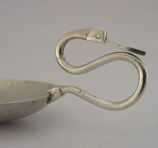 SUPERB SOLID STERLING SILVER ROMAN REPLICA SPOON 1973 CHRISTENING BAPTISM