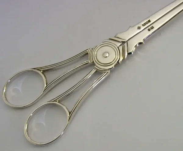 HUGE 6.75 inch STERLING SILVER SUGAR / ICE TONGS NIPS 1995 MINT 60g BARWARE