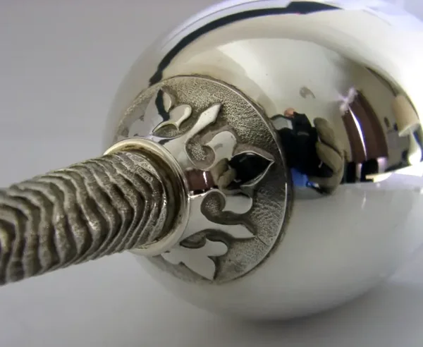 ANTHONY ELSON BRISTOL STERLING SILVER CHALICE GOBLET 1973 MID CENTURY 220g