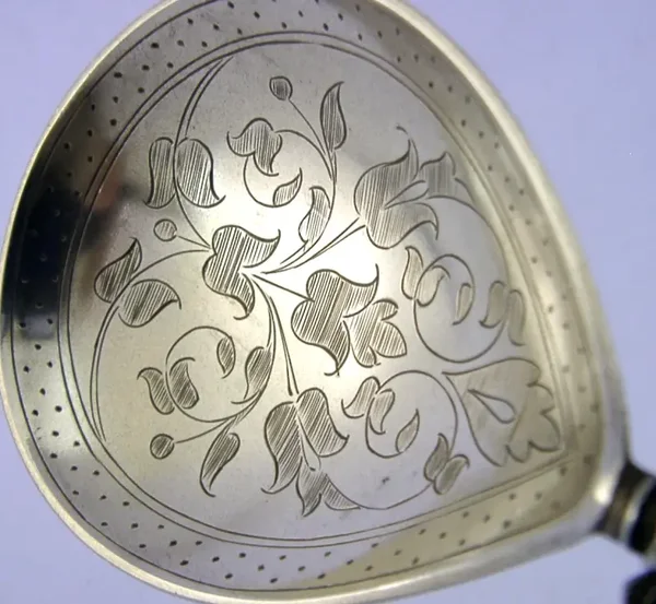 MARIUS HAMMER NORWEGIAN ANTIQUE SILVER 830S BAPTISM SPOON c1900 NORWAY 44g