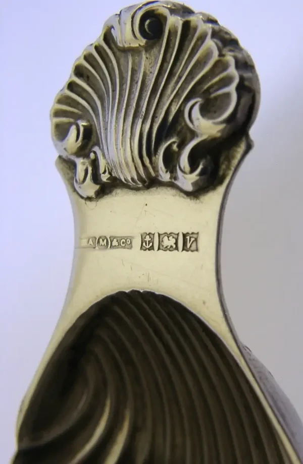 QUALITY ENGLISH STERLING SILVER TEA CADDY SPOON 1970
