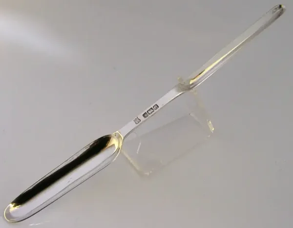 ENGLISH STERLING SILVER MARROW SCOOP HIGH BALL COCKTAIL MIXER 1976 BARWARE MINT
