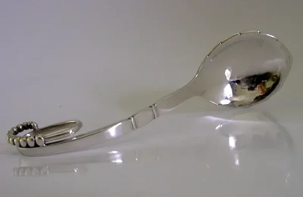 GEORG JENSEN STERLING SILVER PATTERN 41 SPOON 1931 ARTS & CRAFTS