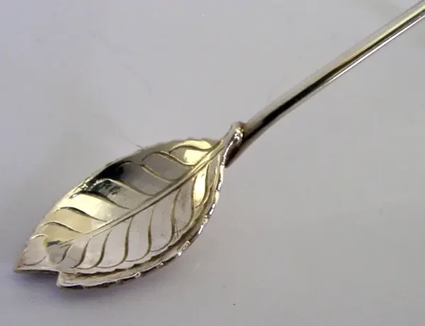 8.25inch STERLING SILVER COCKTAIL STRAW ICE TEA MAKING MIXER SPOON 1969 BARWARE.