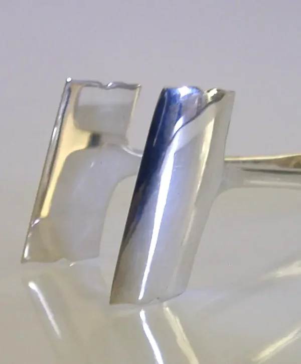 UNUSUAL VICTORIAN SOLID STERLING SILVER ASPARAGUS TONGS 1898 ANTIQUE