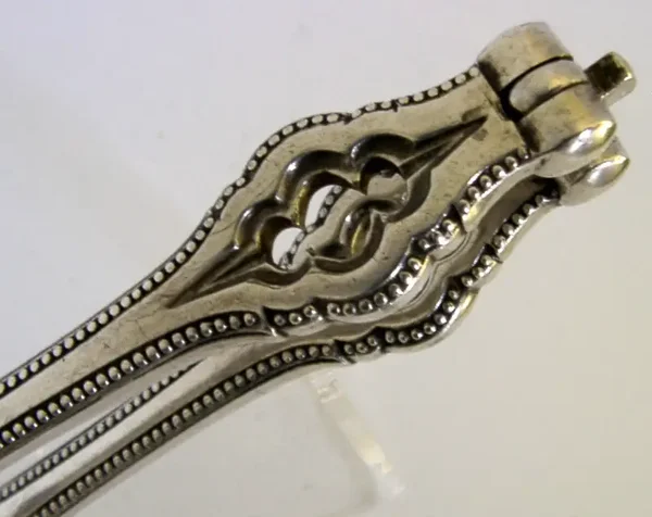 SUPERB SILVER PLATE GOTHIC NUTCRACKER 1860 ELKINGTON ANTIQUE VICTORIAN