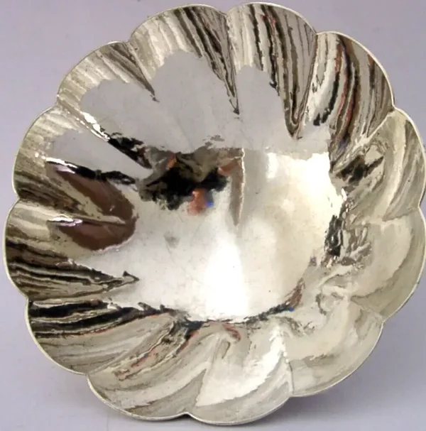 G E PACKARD FEMALE DESIGNER HAND MADE STERLING SILVER BOWL 1963 ENGLISH 148g