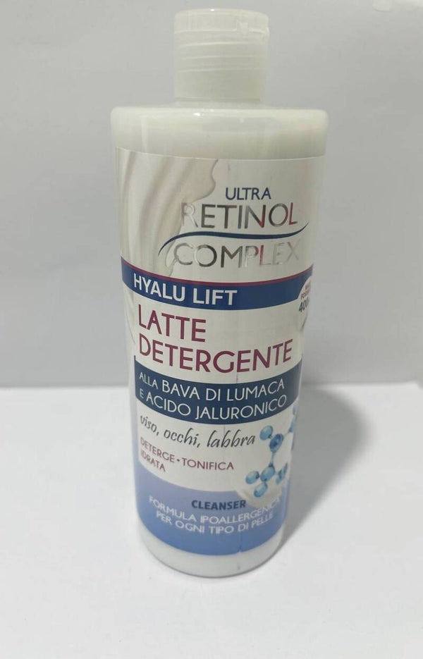 Retinol complex latte detergente