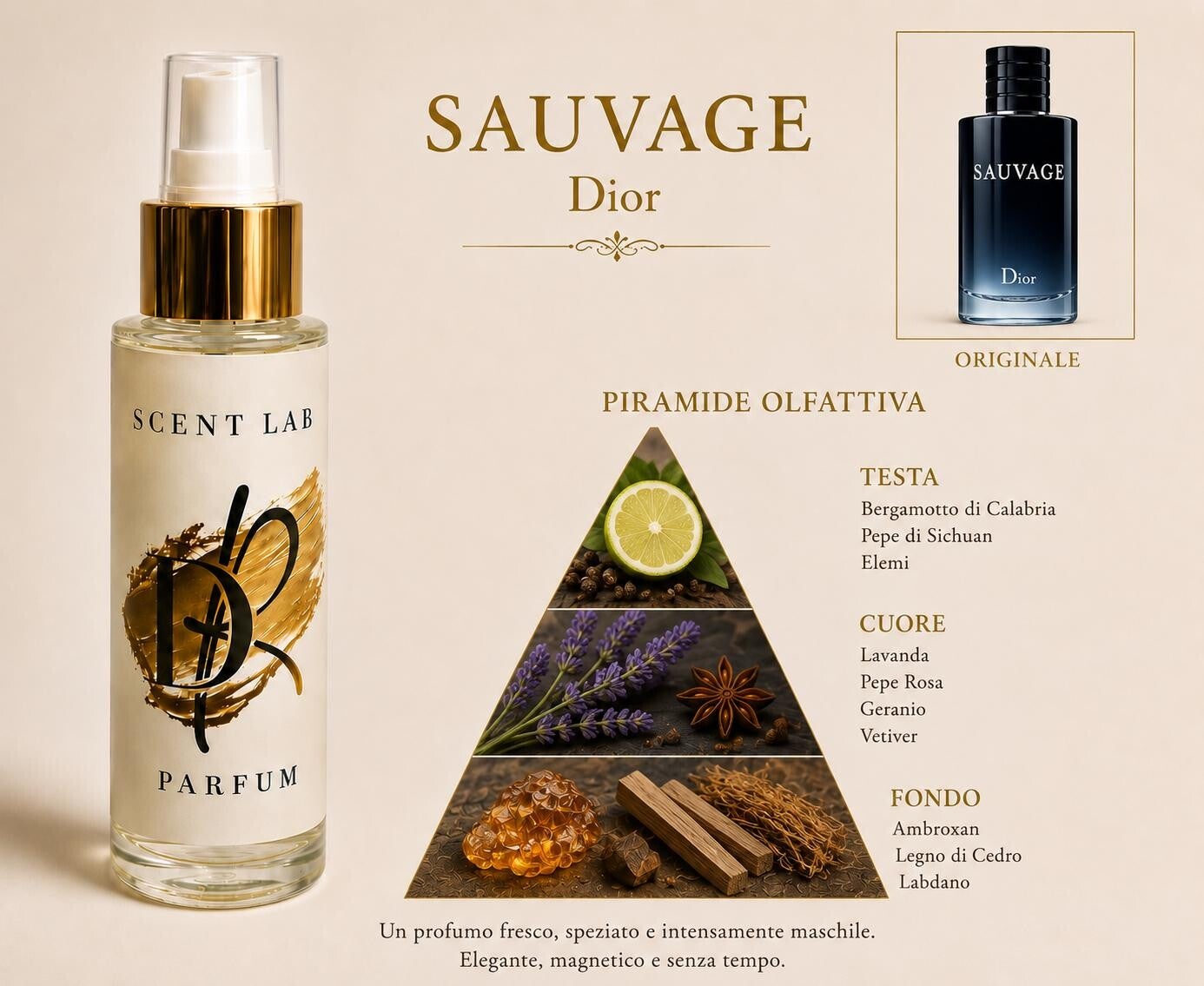 ScentLab 004 dupe Sauvage Parfum