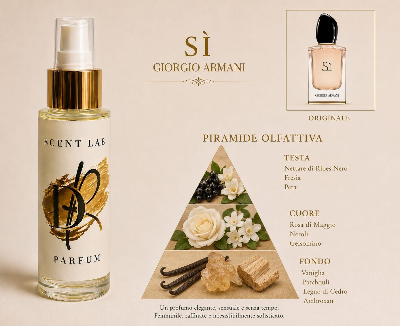 ScentLab 106 dupe Si Giorgio Armani