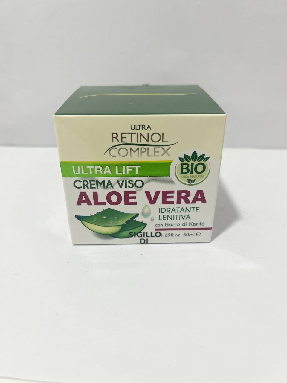 Retinol complex  Crema viso aloe vera