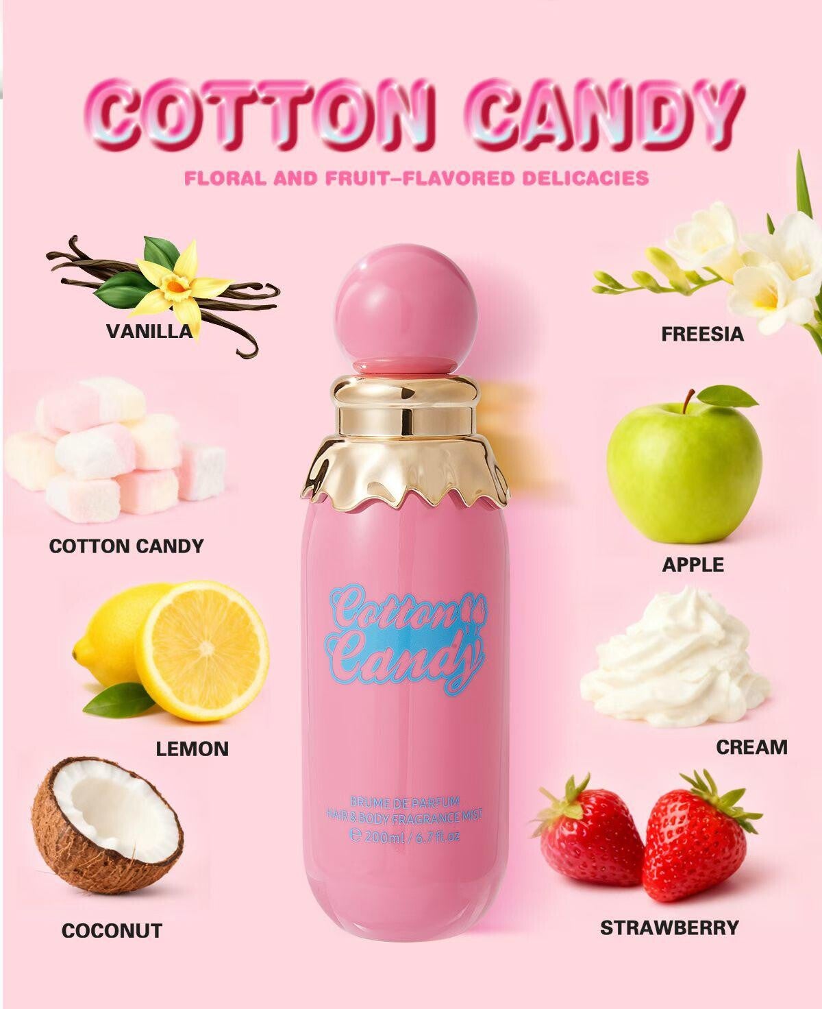 Profumo cotton candy 200 ml