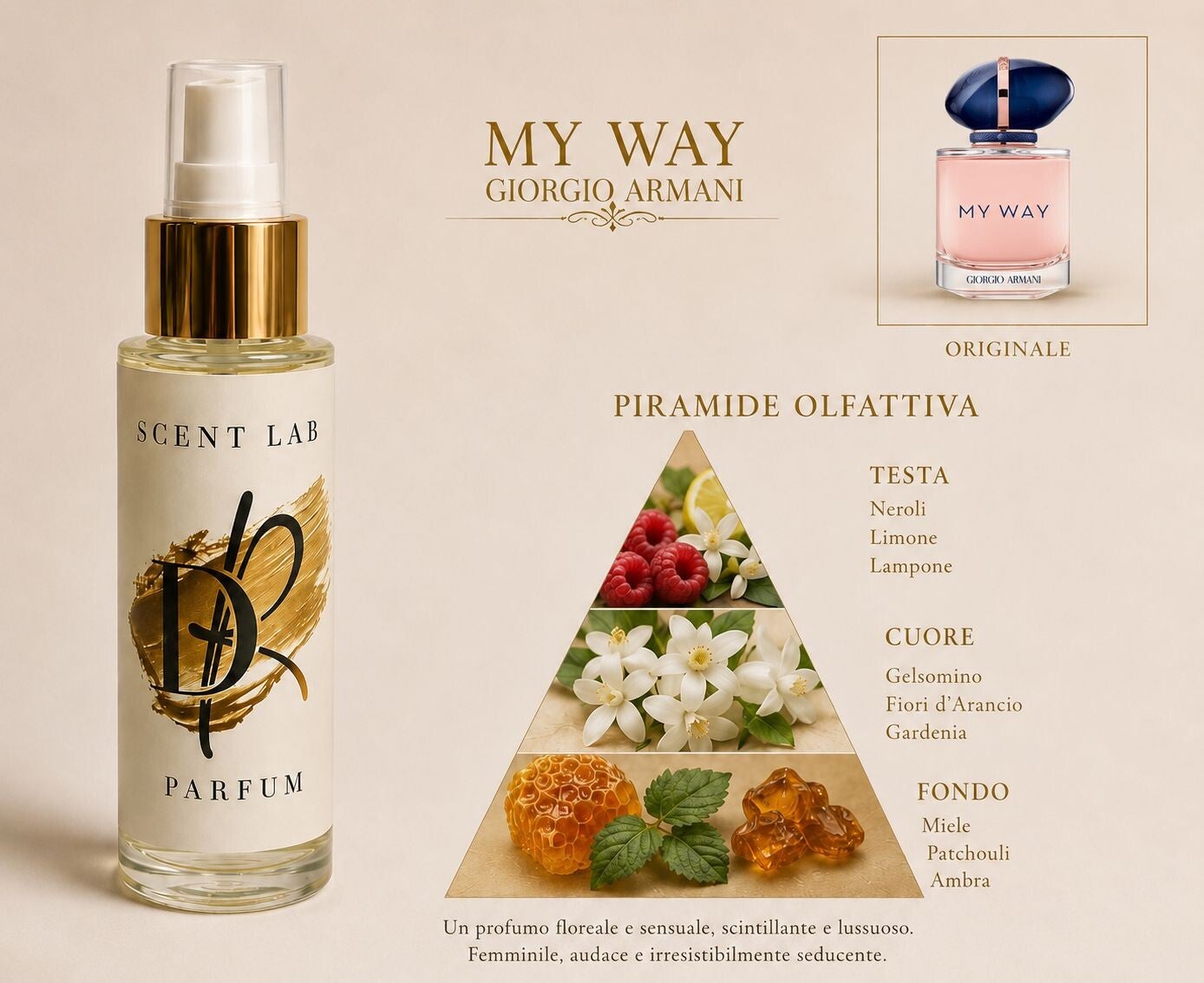 ScentLab 116 dupe My way di Giorgio Armani