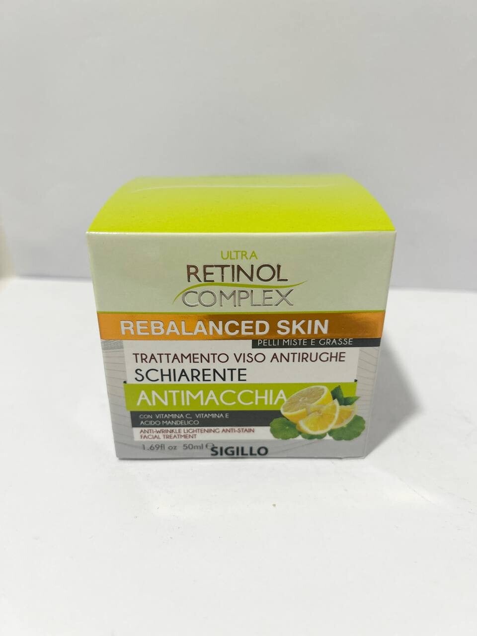 Retinol complex  Trattamento viso schiarente