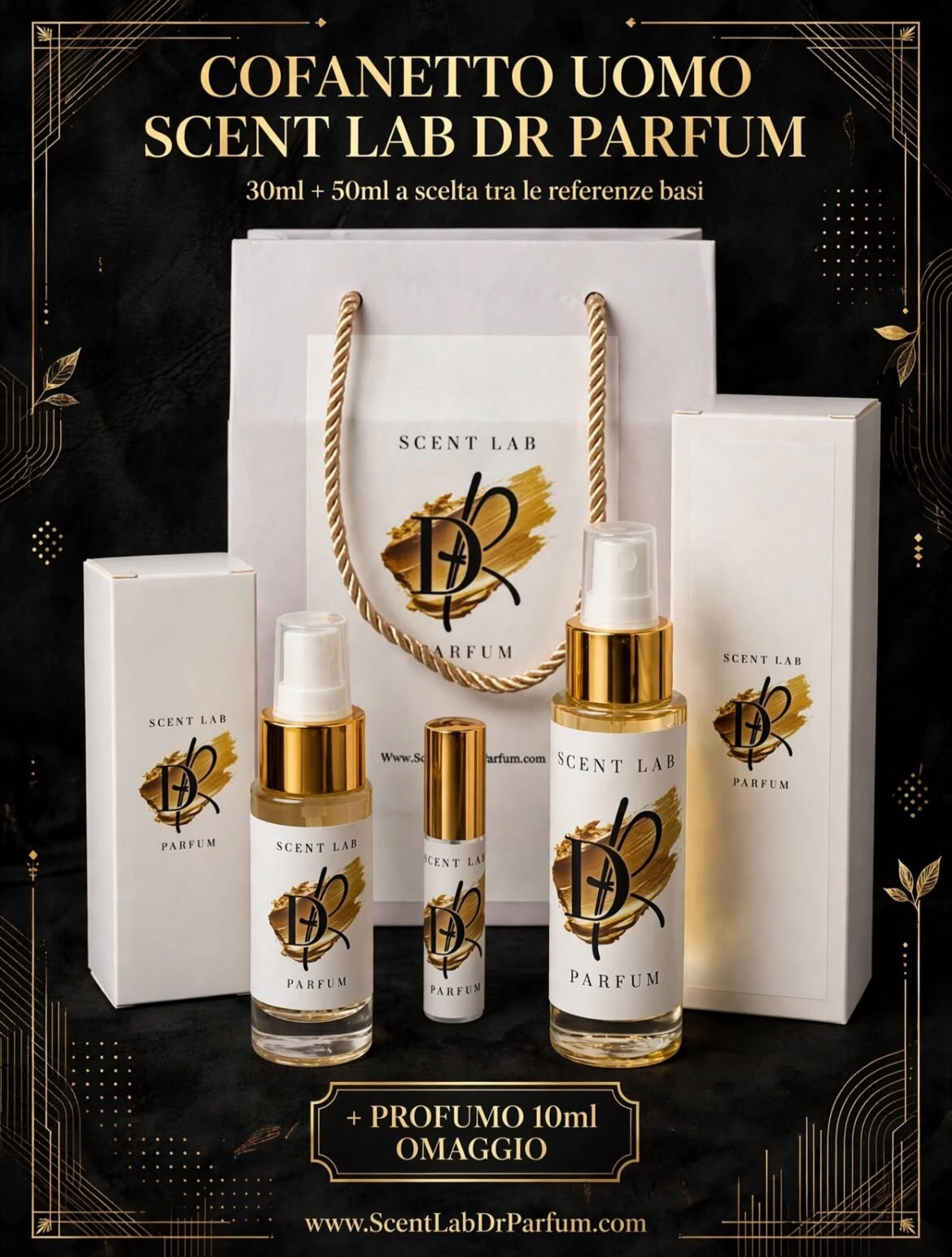 Cofanetto uomo 50 ml + 30 ml + omaggio