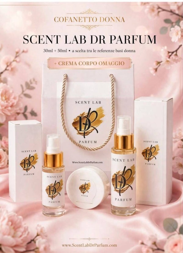 Cofanetto donna 50 ml + 30 ml + omaggio