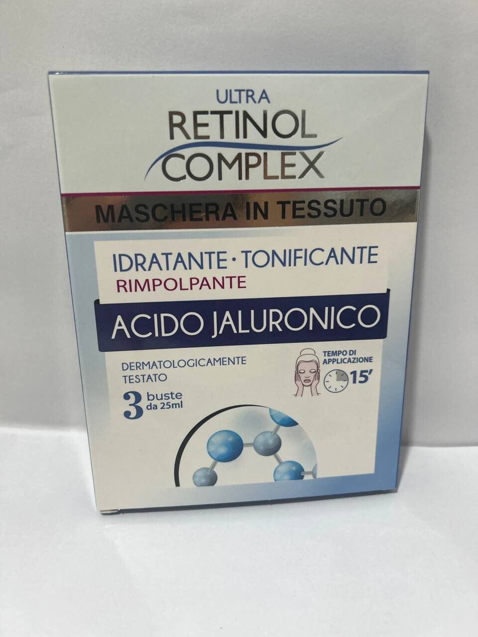 Retinol complex maschera in tessuto acido ialuronico