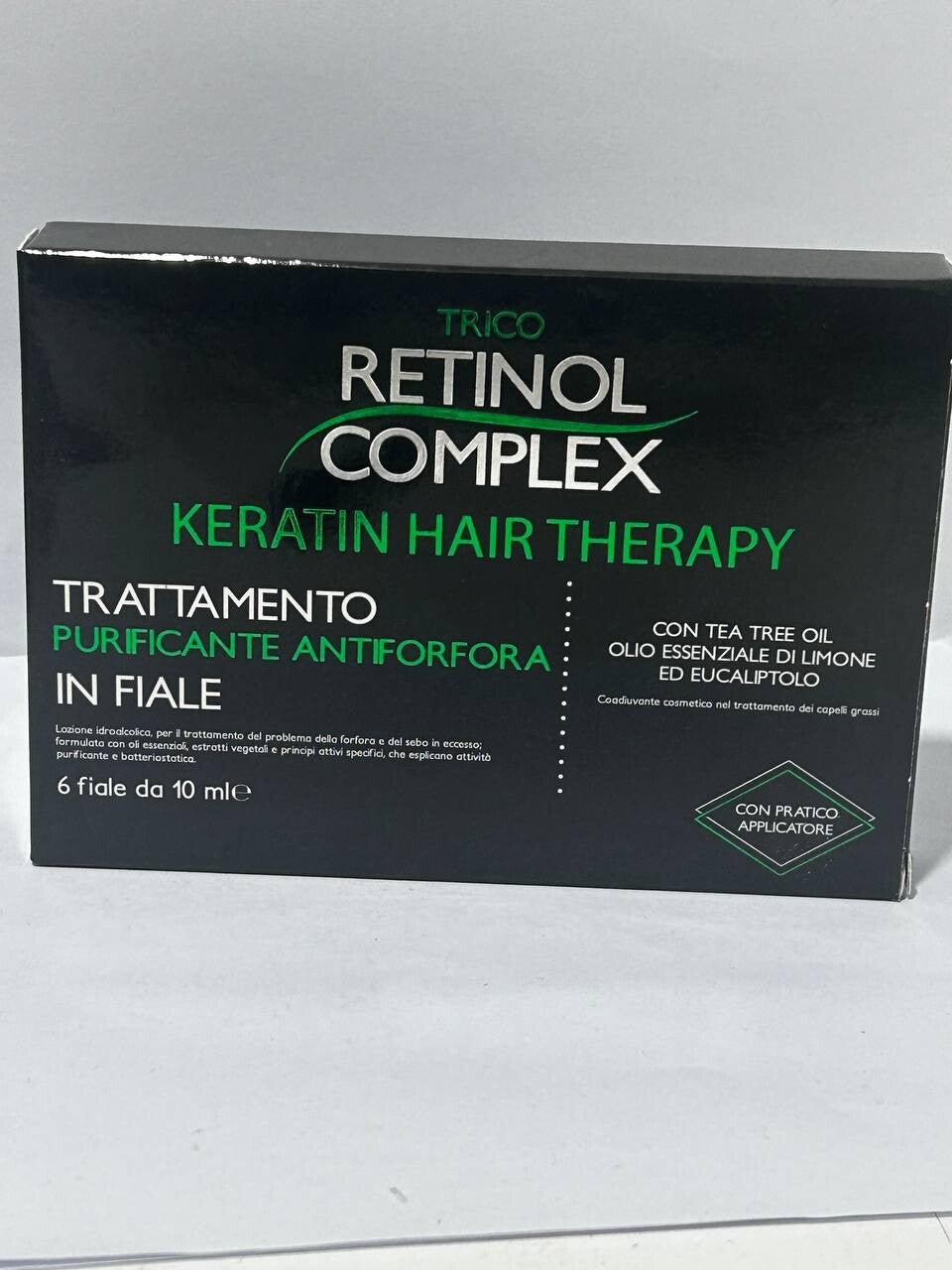 Retinol complex  Trattamento in fiale purificante anti forfora
