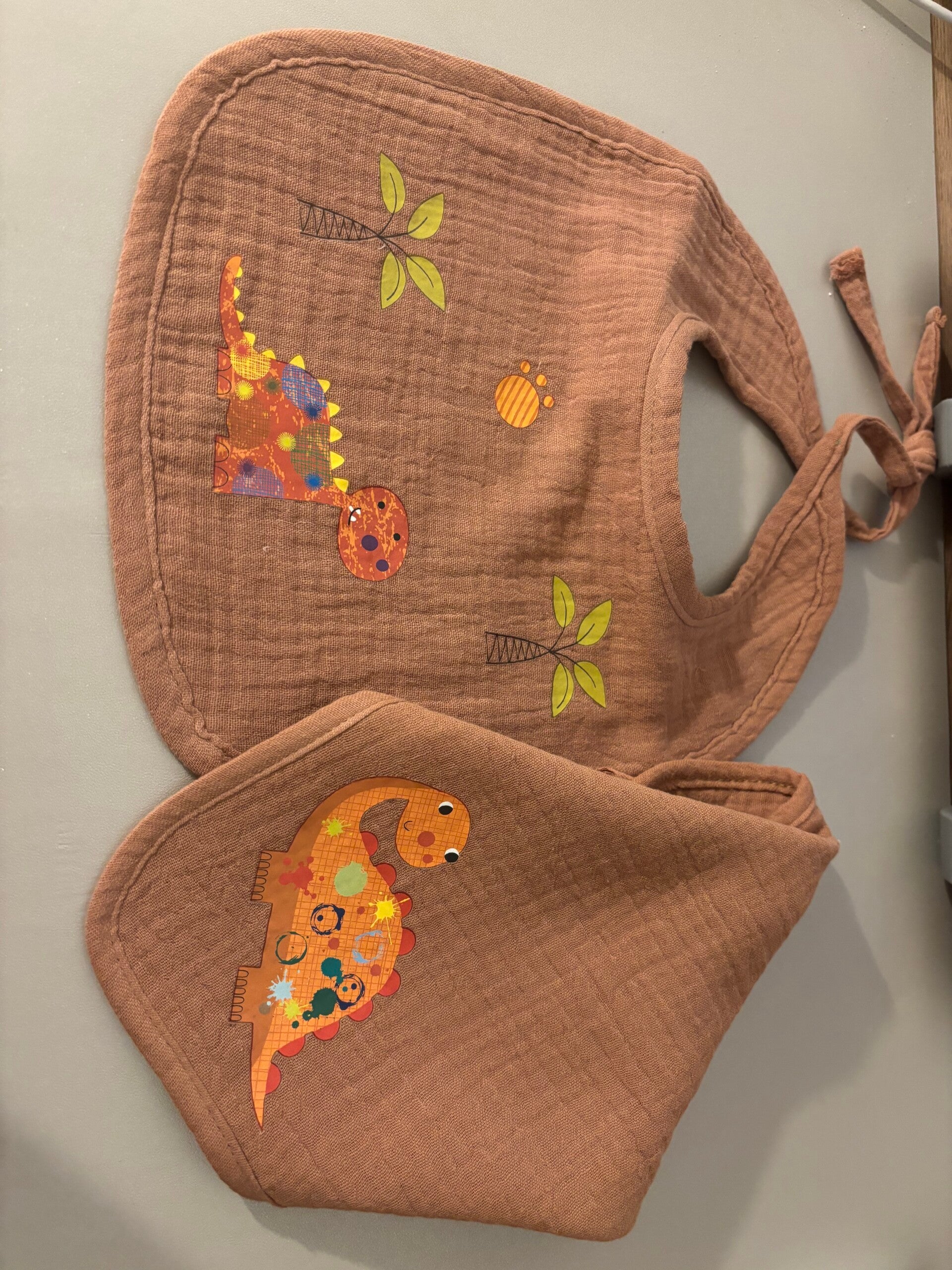 Bavoir / Bavoir carré - personnalisé