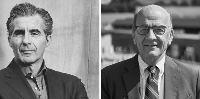 From left: Ivano Cauli and Raffaello Napoleone. Ph. courtesy of Pitti Immagine.